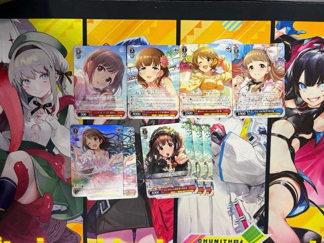 ヴァイスシュヴァルツ アイドルマスターシンデレラガールズ8扉デッキ＋調整パーツ