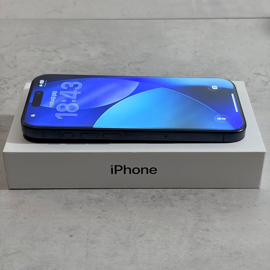 【極美品】iPhone15 pro ブルーチタニウム 512GB 【即日発送】