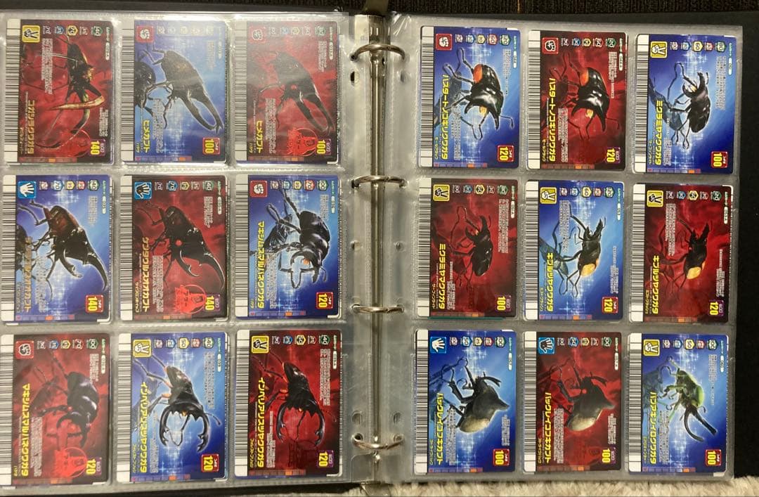 ムシキング◆フォレストグリーン102枚◆ダイヤモンドブルー99枚◆コンプセット