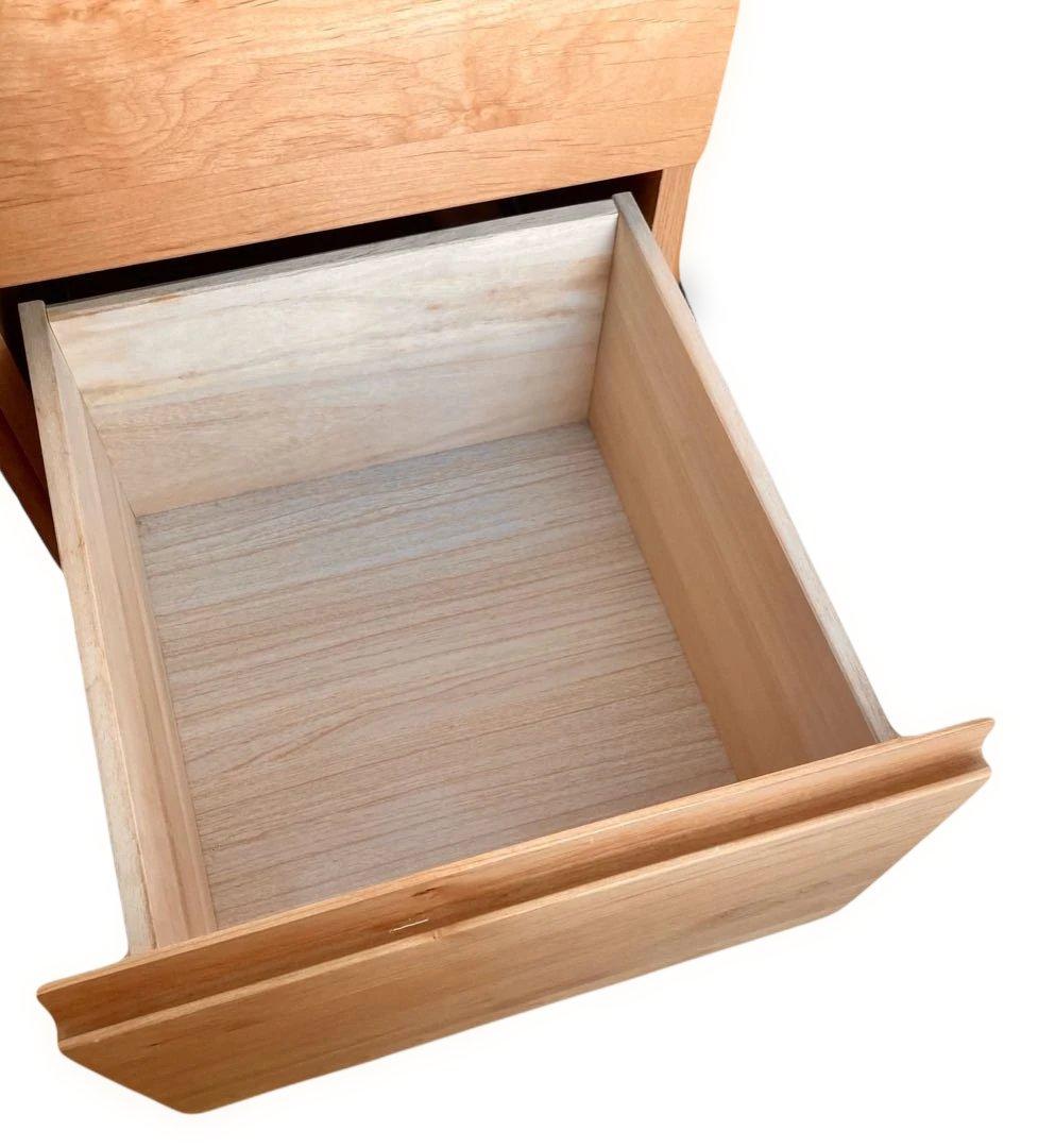 一生紀 isseiki ELZA-4 チェスト 45 ナチュラル 天然木 収納棚