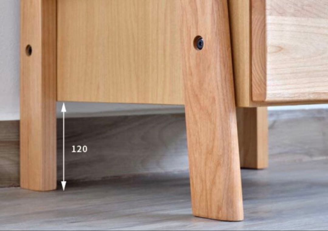 一生紀 isseiki ELZA-4 チェスト 45 ナチュラル 天然木 収納棚