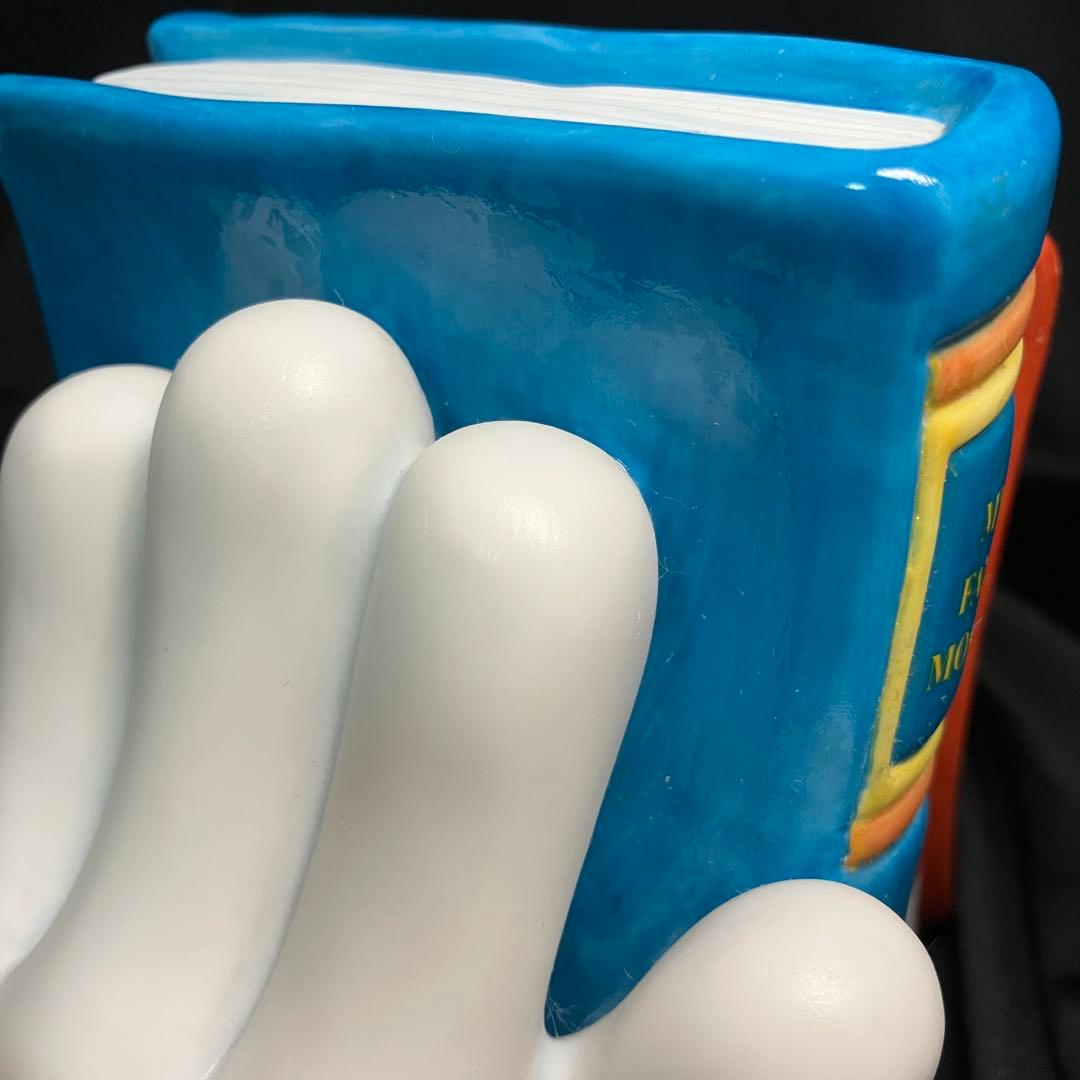 【匿名配送/希少】Disney/トゥーンタウン/ブックエンド/ミッキー/陶器製