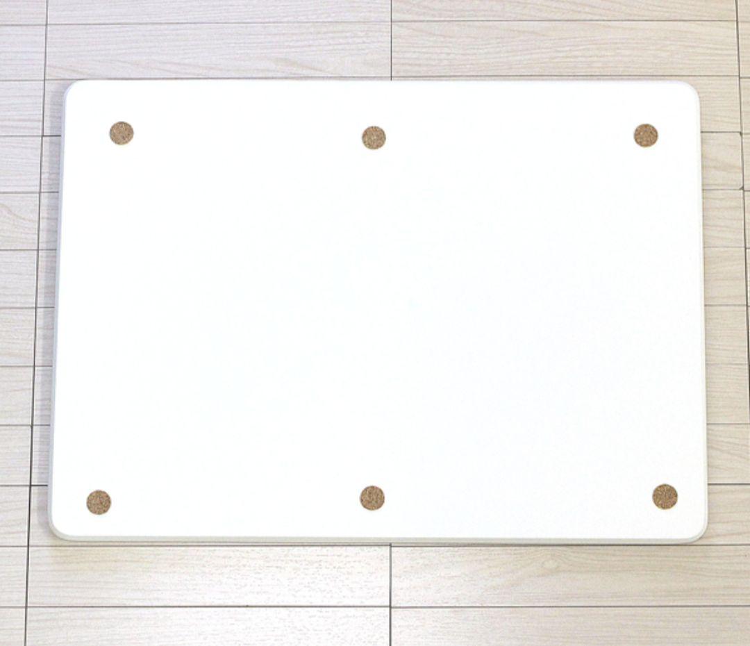 珪藻土タイルバスマット ピュアリフレ ホワイト Lサイズ