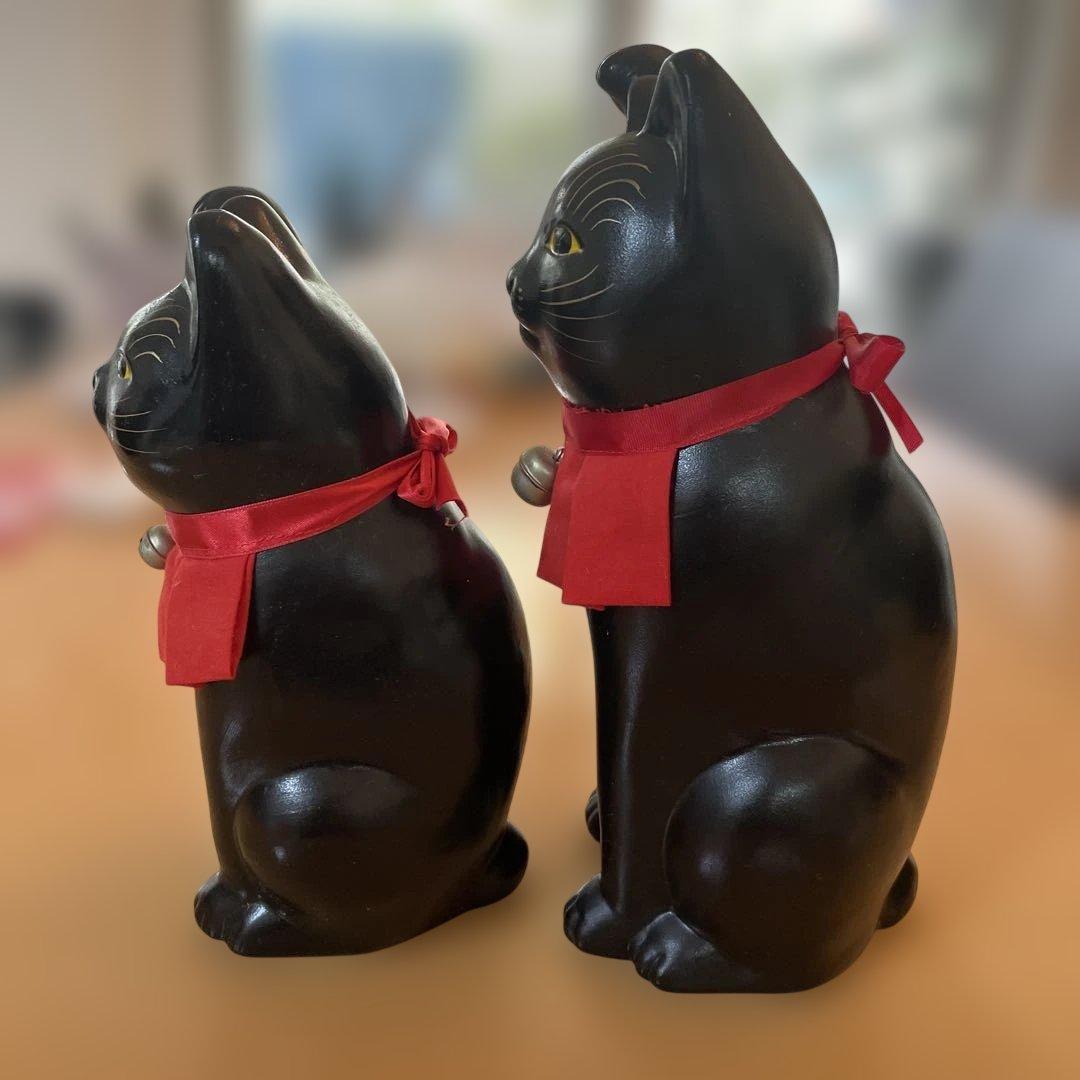 黒猫置物