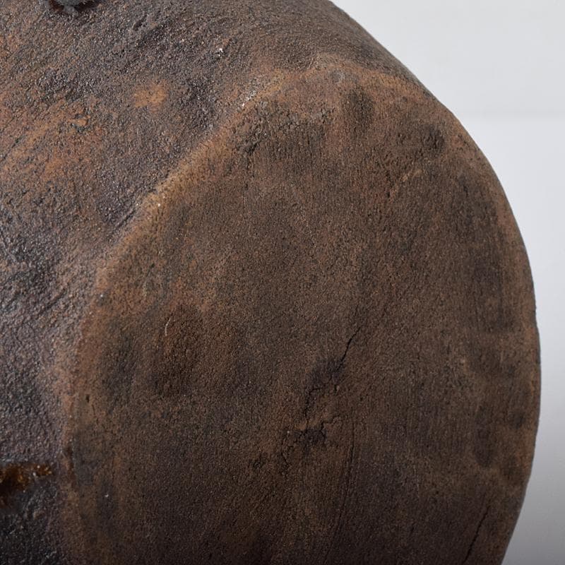 唐津焼　朝鮮唐津　徳利　一輪挿　時代箱付　M　R8248B