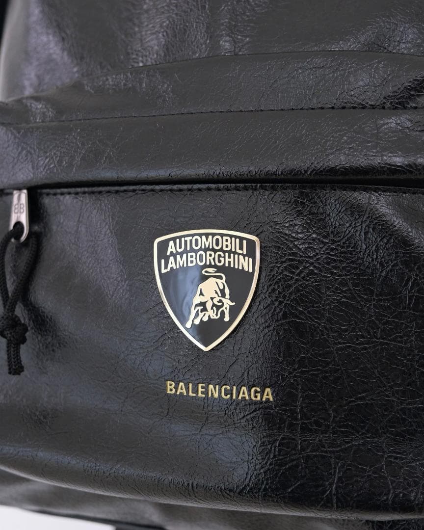 BLCG x Lamborghin コラボ オイルワックスレザー バックパック