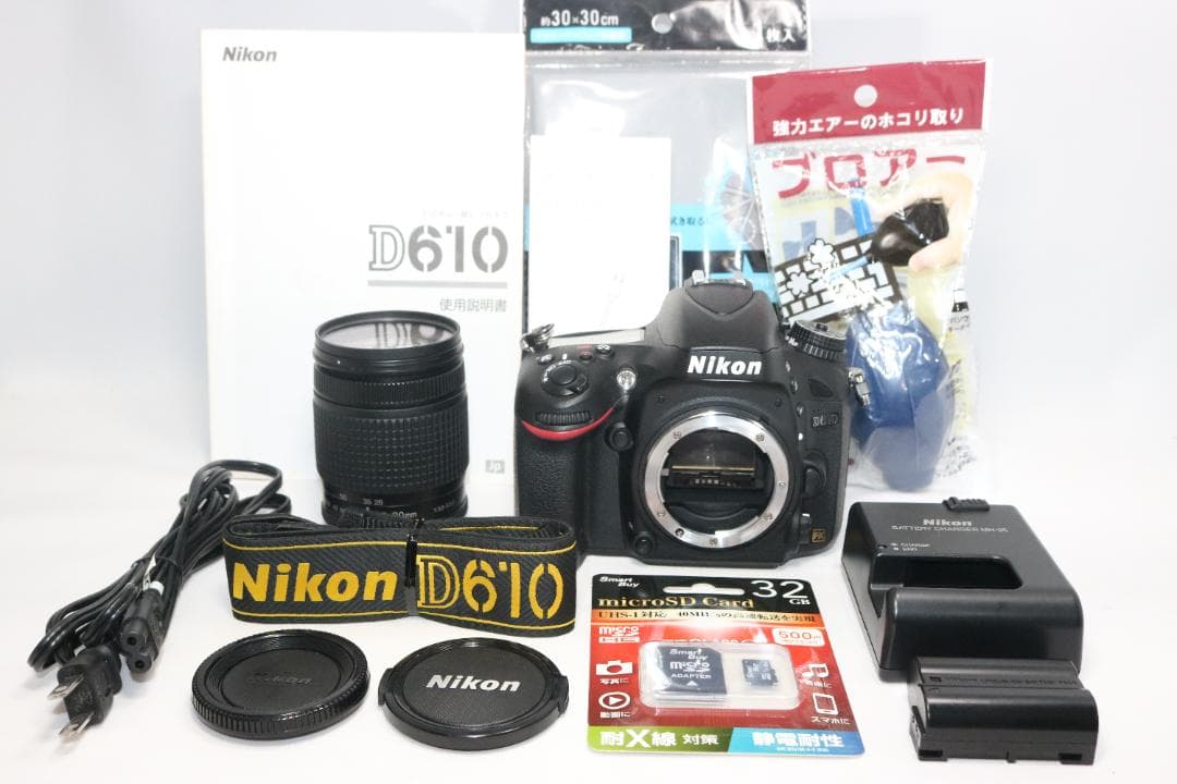 美品 S回数少⭐フルサイズ 本格機 Nikon D610⭐一眼レフ ハイアマ