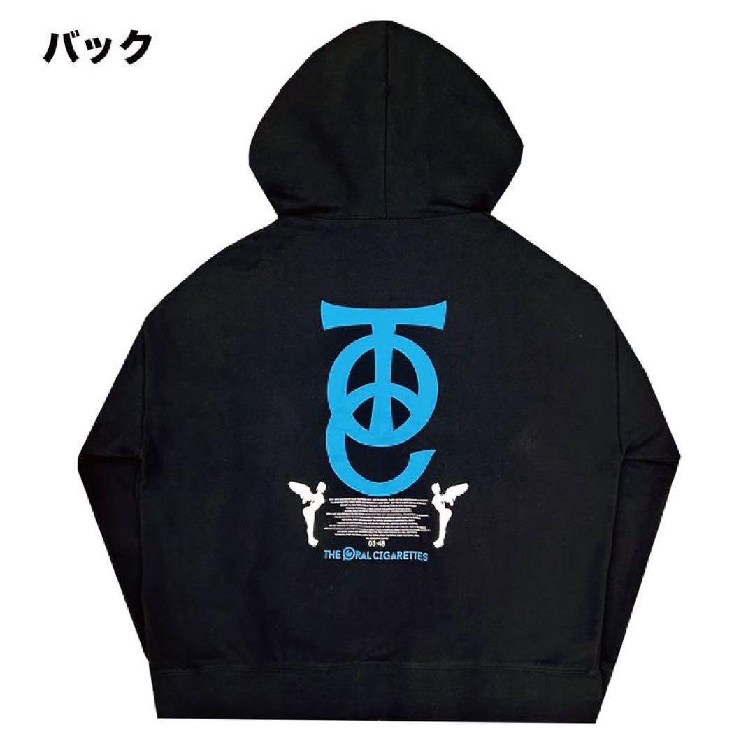 THE ORAL CIGARETTES　TPC PEACE パーカー　XL