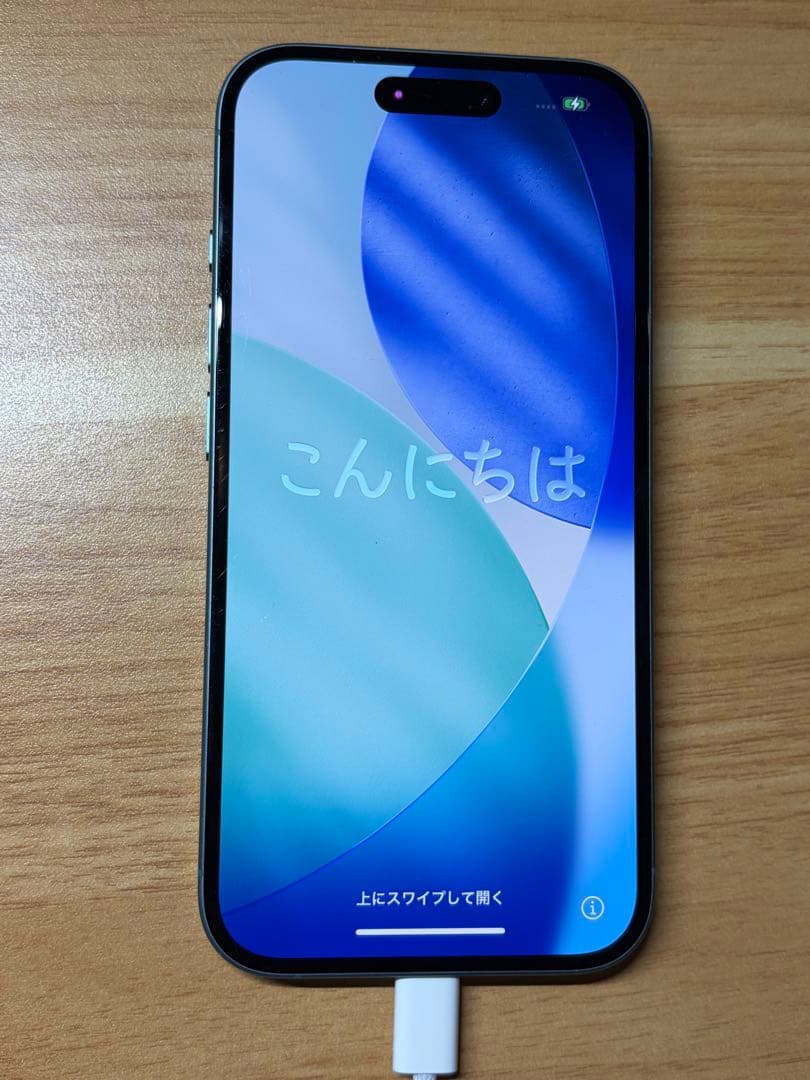 iPhone 16 128GB ティール SIMフリー 動作良好・画面傷有り