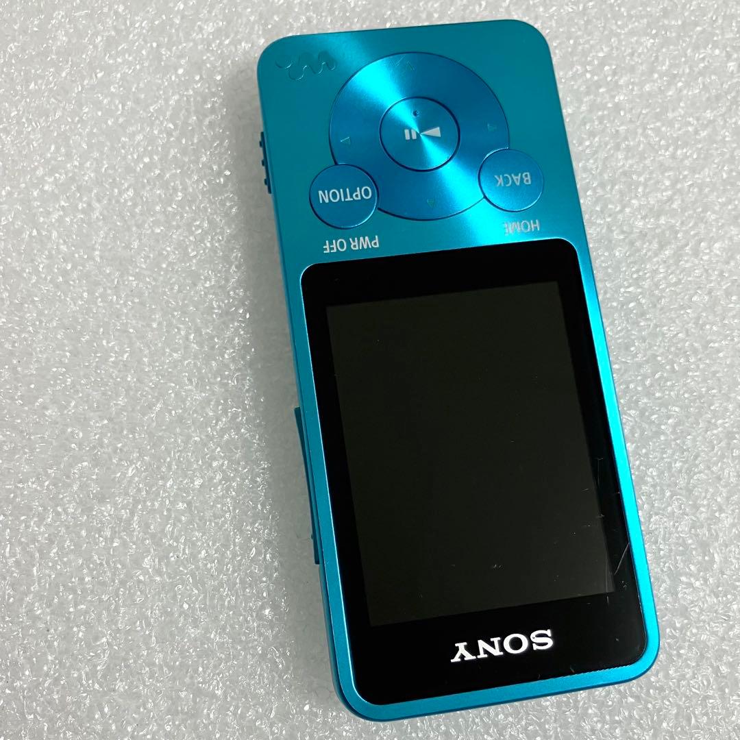 【美品　バッテリー良好】　ソニー　ウォークマン　NW-S14 8GB あお②
