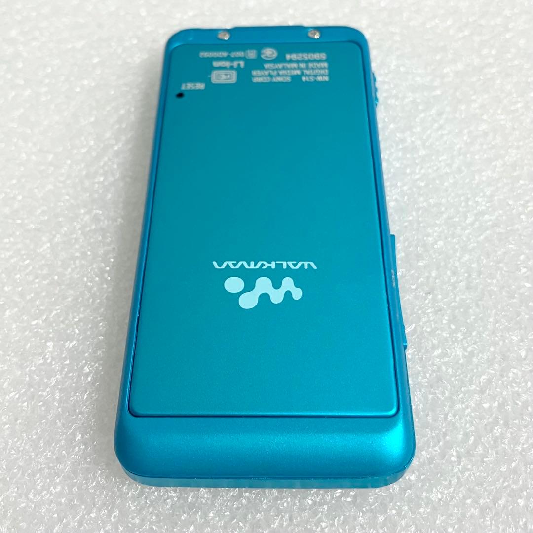 【美品　バッテリー良好】　ソニー　ウォークマン　NW-S14 8GB あお②