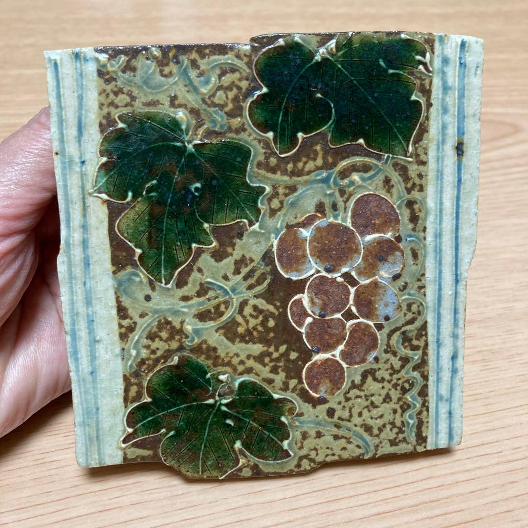 深谷泰　陶器の掛け絵