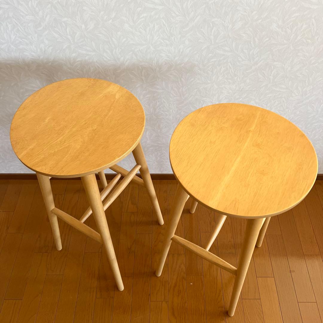 ITOKI イトーキ ノットワークシリーズ ハイチェア スツール 2脚セット ①