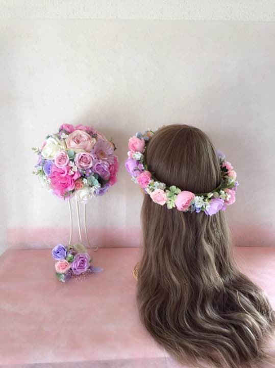 オーダー♡ブーケ 花冠 ウエディング
