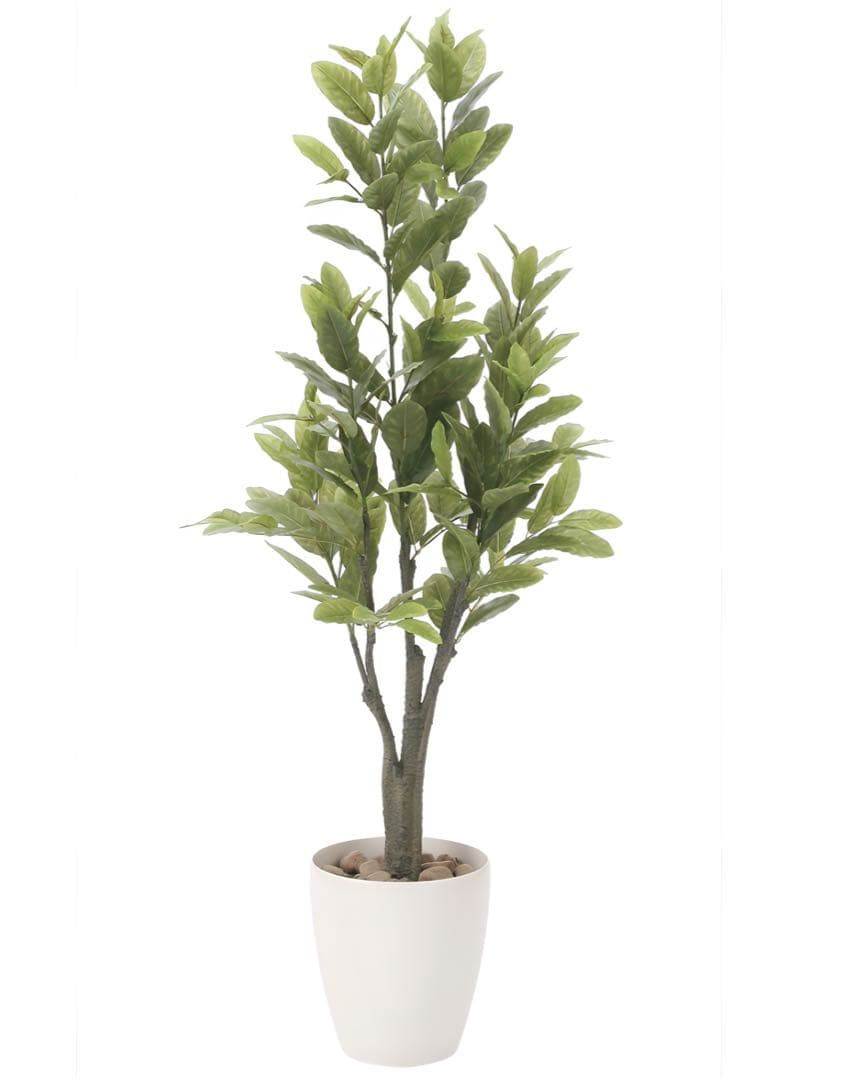 光触媒　人工観葉植物　ウォールグリーン　フェイクグリーン　レモン1.25m