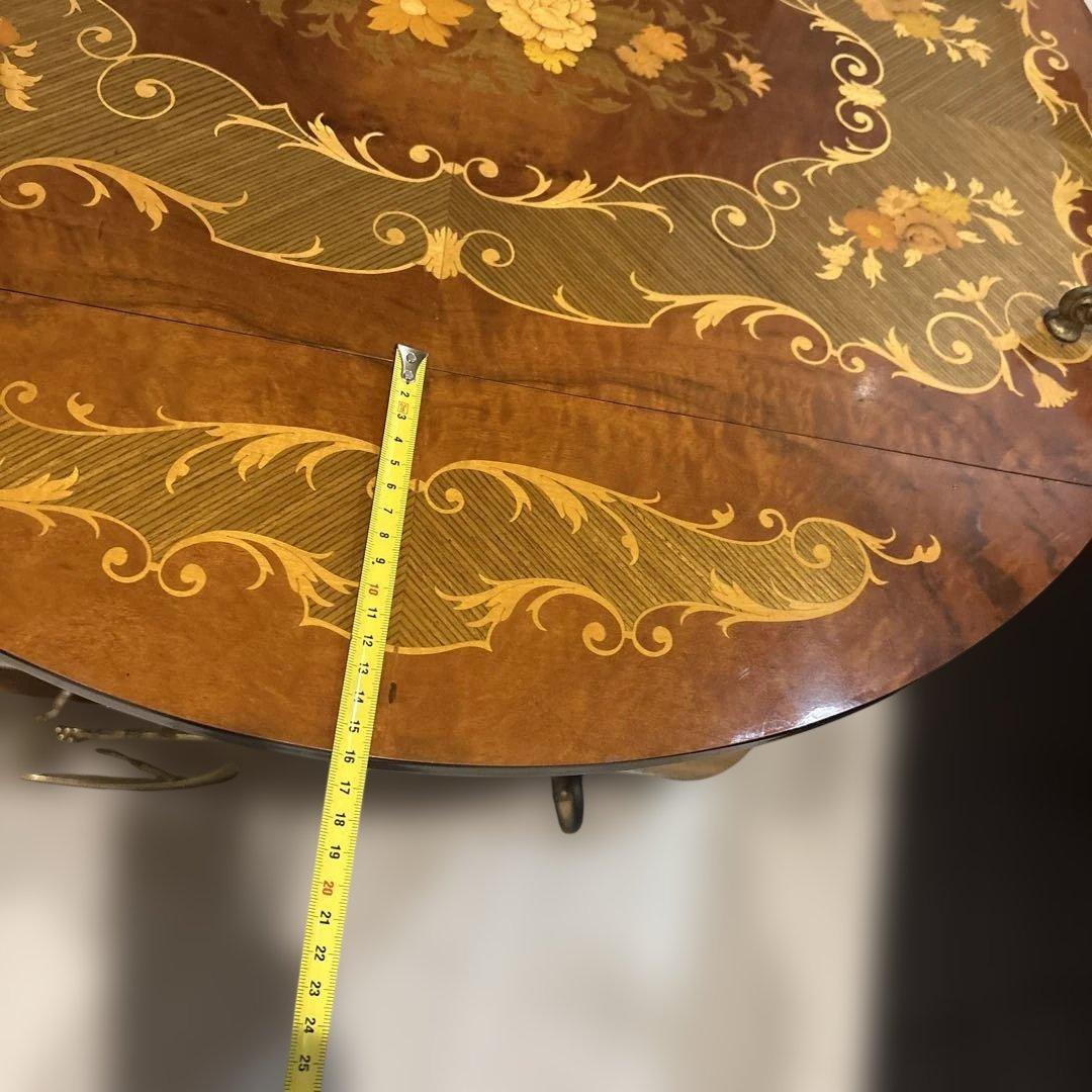 キッチンワゴン　イタリア 象嵌