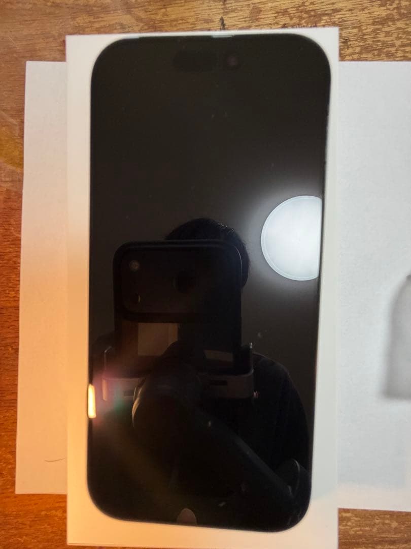 iPhone 16Pro ブラック 本体　iPhone17promax 箱