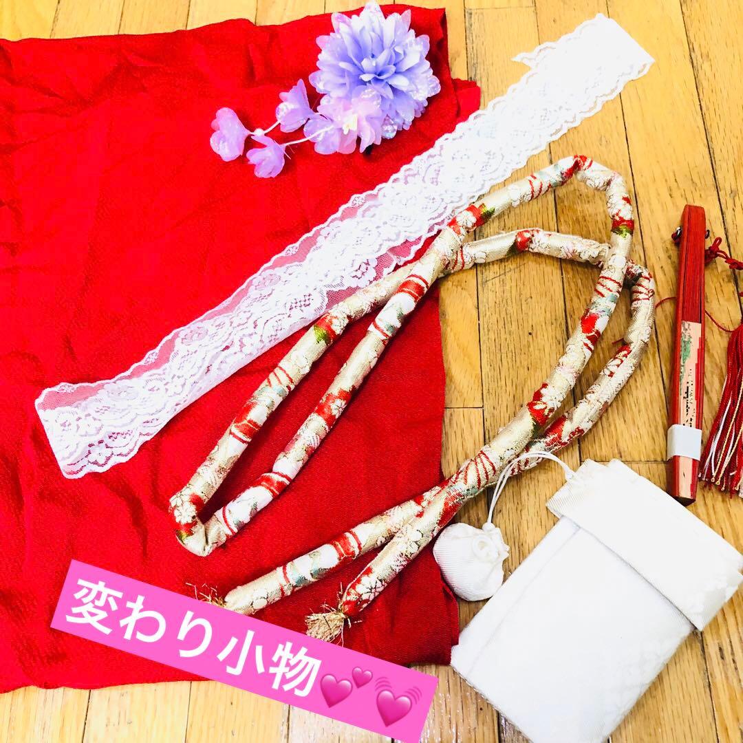 豪華7歳完全フルセット‼️豪華黒地ラメキッラキラ⭐︎花車扇金彩刺繍煌びやか見惚れる❤️