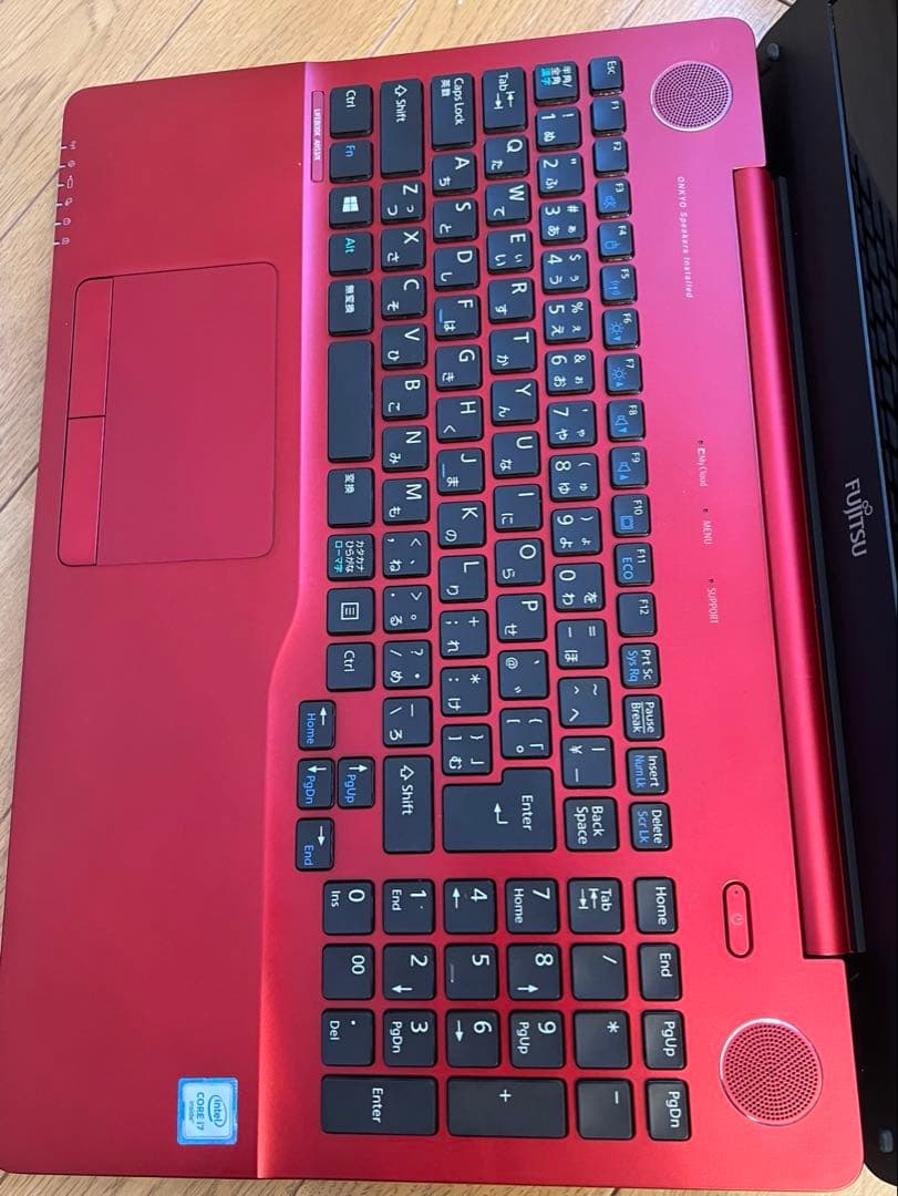 【訳あり】富士通 LIFEBOOK AH53/X 赤【Win10済】