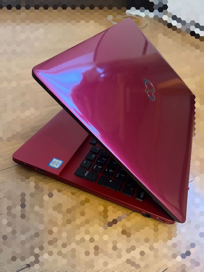 【訳あり】富士通 LIFEBOOK AH53/X 赤【Win10済】