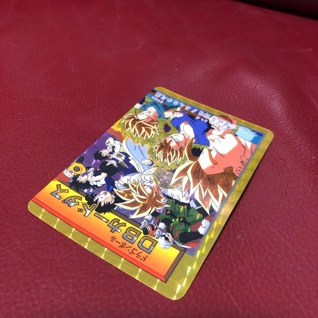 ★美品★1995年当時物★ドラゴンボールカードダス154孫悟空155孫悟飯