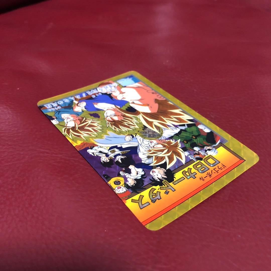 ★美品★1995年当時物★ドラゴンボールカードダス154孫悟空155孫悟飯