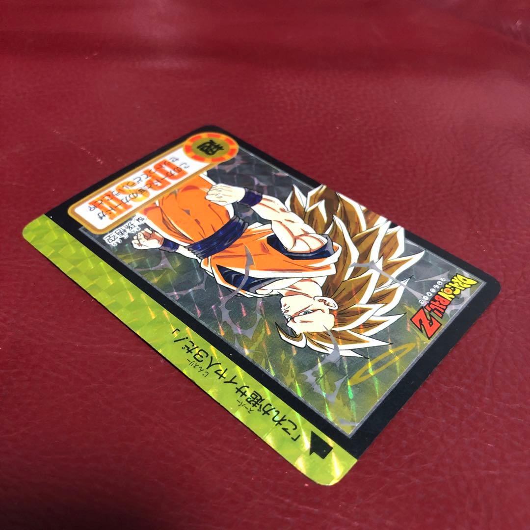 ★美品★1995年当時物★ドラゴンボールカードダス154孫悟空155孫悟飯