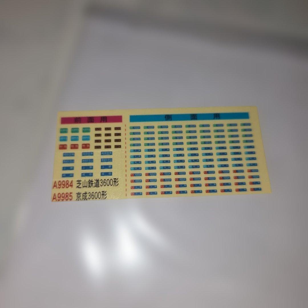 マイクロエース 京成3600形 新塗装・マーク付 8両セット