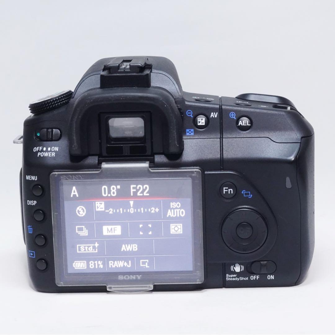 動作確認済 美品 SONY DSLR-A200 α200 35-105mm