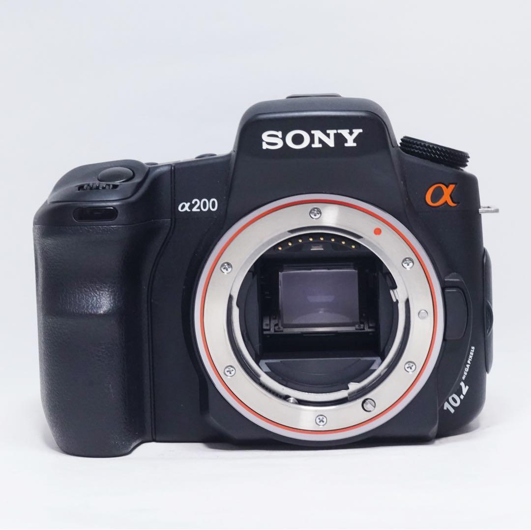 動作確認済 美品 SONY DSLR-A200 α200 35-105mm