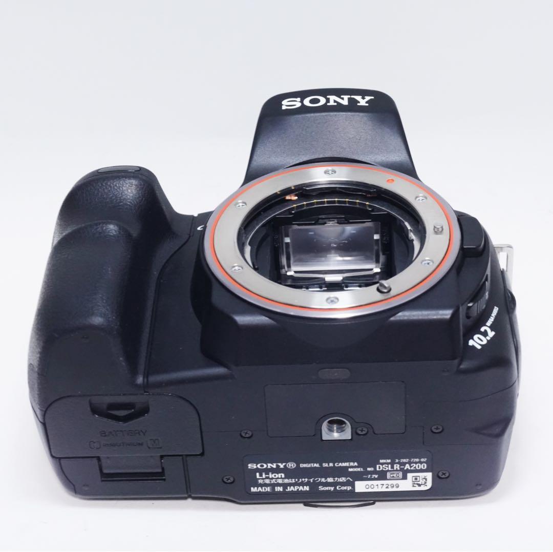 動作確認済 美品 SONY DSLR-A200 α200 35-105mm
