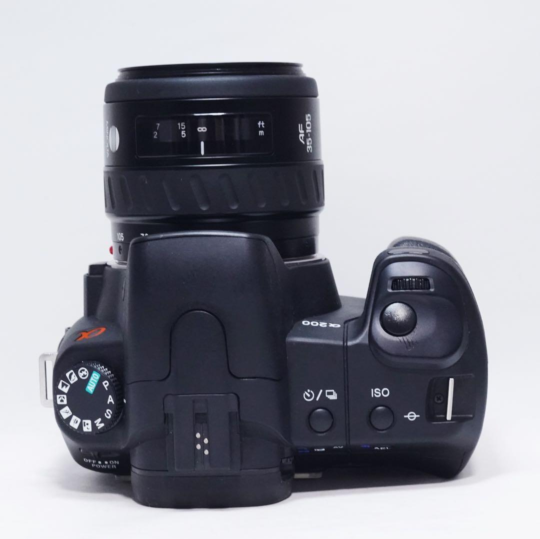動作確認済 美品 SONY DSLR-A200 α200 35-105mm
