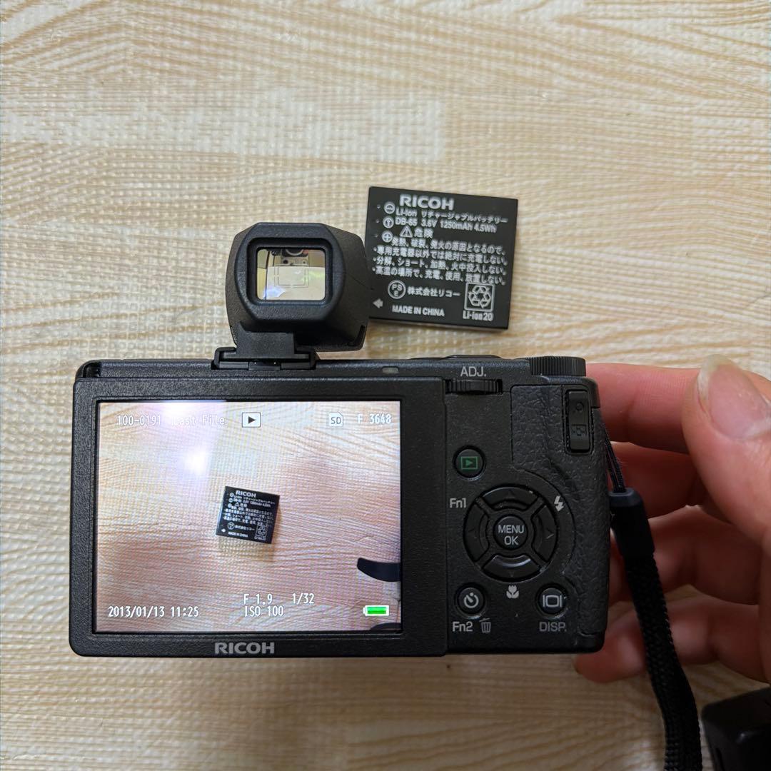 RICOH GR DIGITAL iii+ GW-2レンズ + GV-1