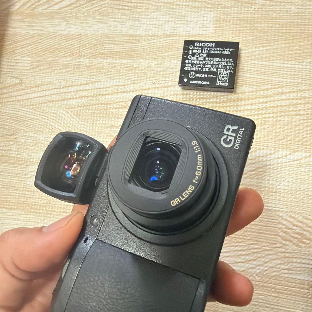 RICOH GR DIGITAL iii+ GW-2レンズ + GV-1