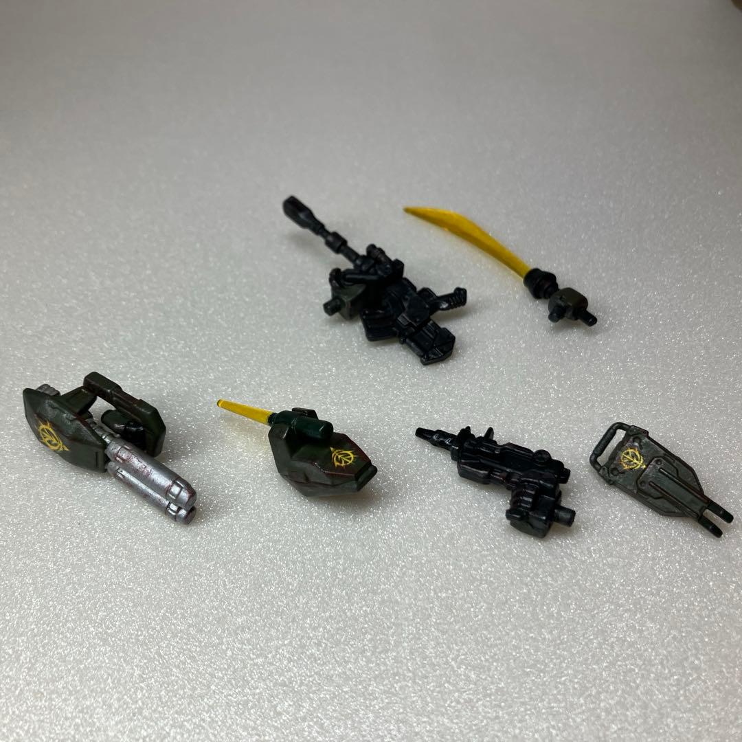 ガンダム　コンバージ　旧ザク、陸戦ガンダム　リペイント