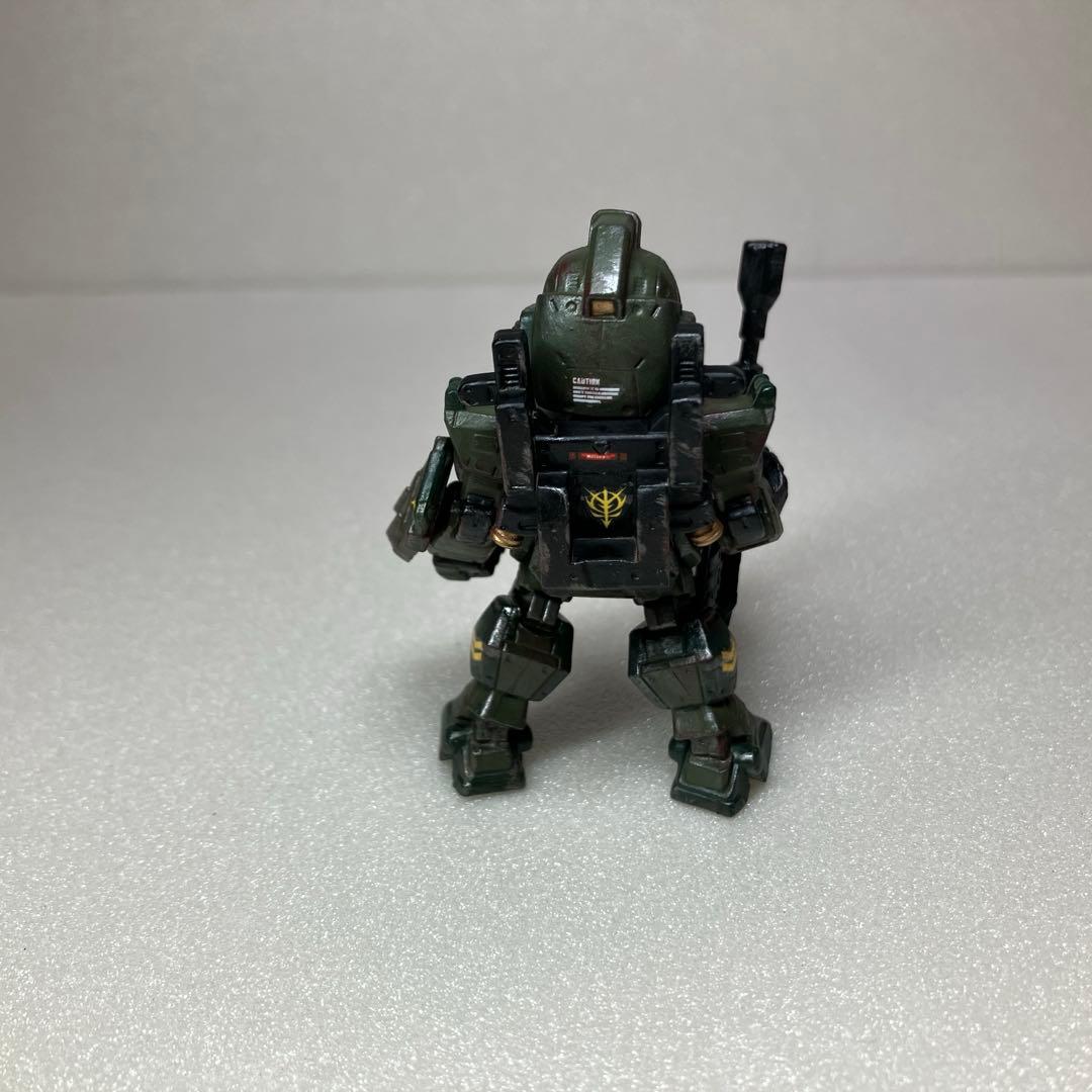 ガンダム　コンバージ　旧ザク、陸戦ガンダム　リペイント