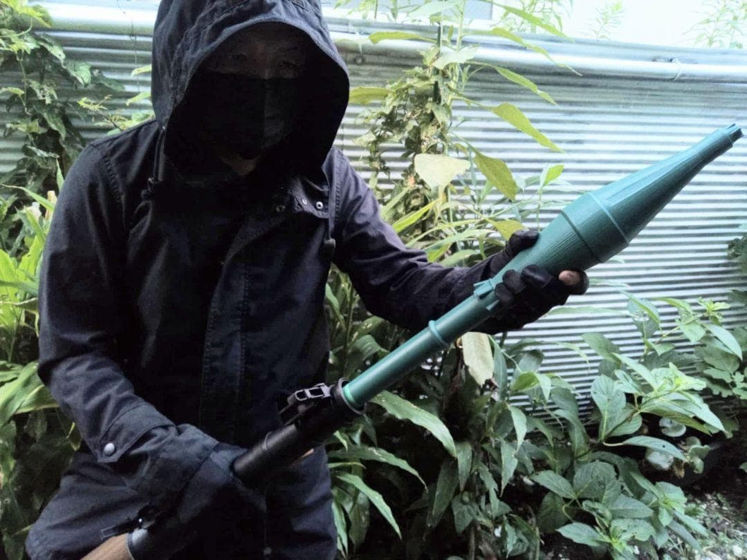 フルスクラッチ RPG-7 ロケットランチャー 3Dプリンター 成形 Q
