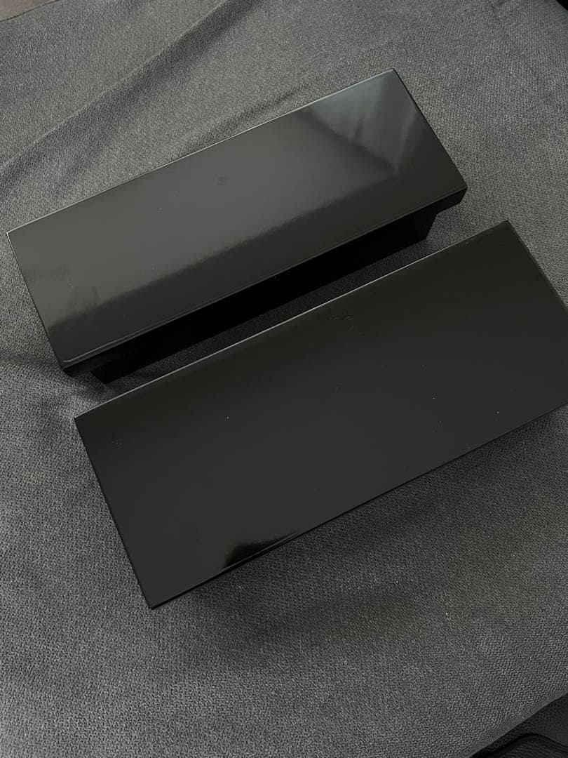 【新品未使用】【希少】重箱　漆器　2段重　入れ子　お重　入子