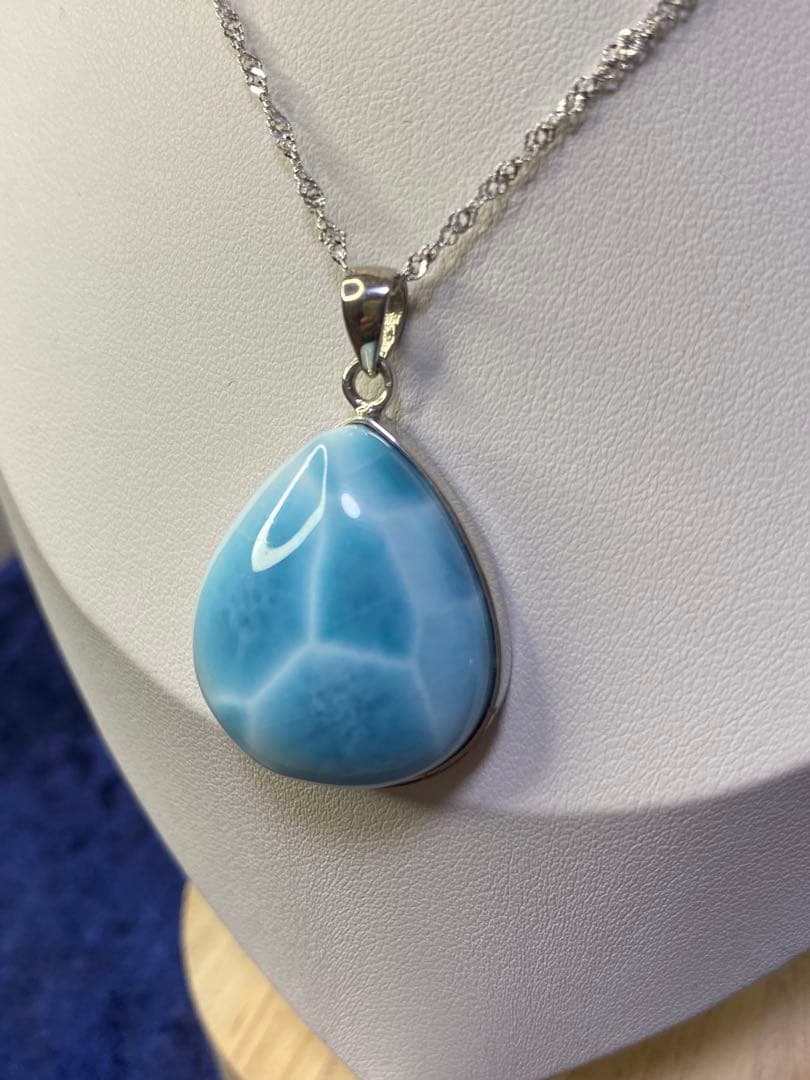 ラリマー 三大ヒーリングストーン 天然石 ペンダントトップ パワーストーン