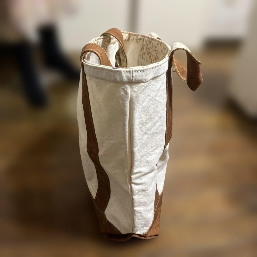 【美品】尾道帆布　大容量トートバッグ