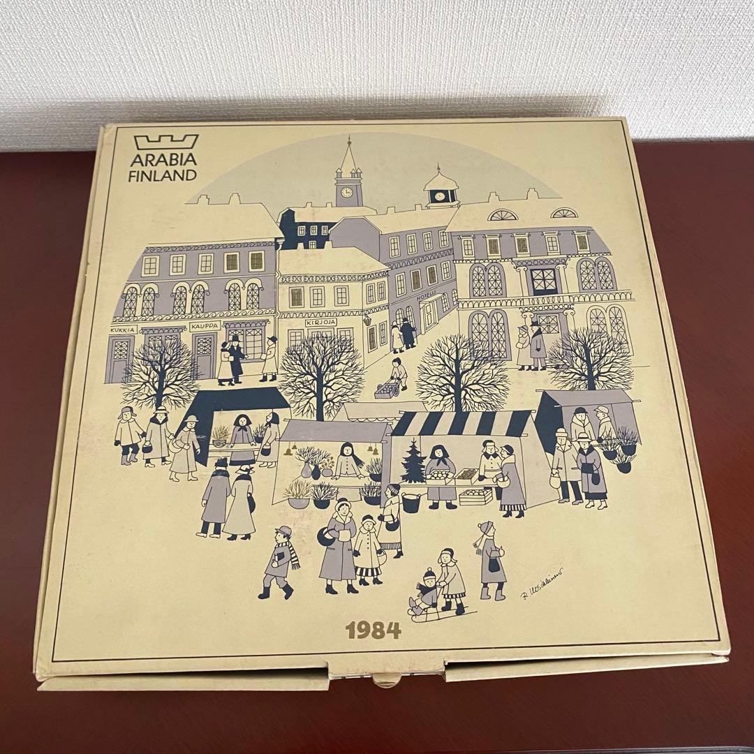 ARABIA クリスマスプレート 1984年 Raija Uosikkinen