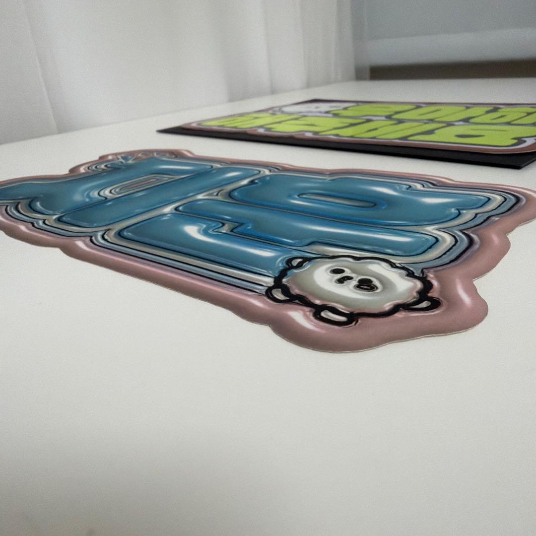 SEVENTEEN セブチ　WOOZI 우지　ネームボード　ファンサボード