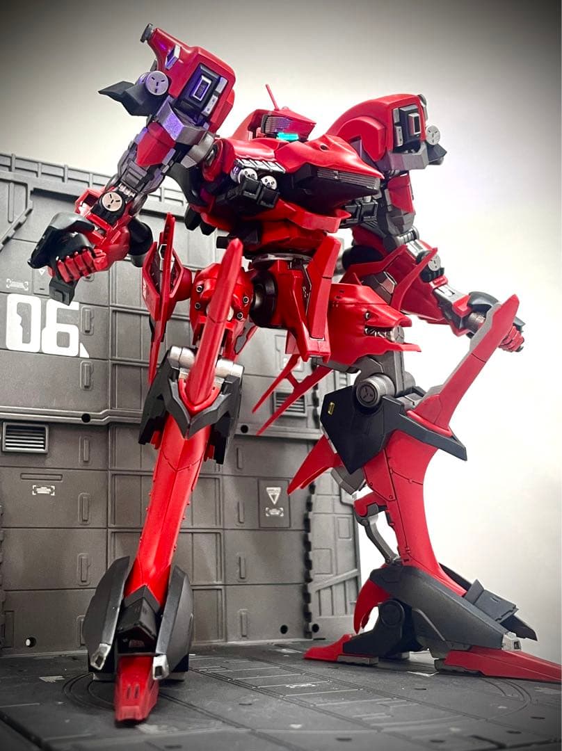 レイレナード 03-AALIYAH クラースナヤ FPVer. 全塗装　完成品