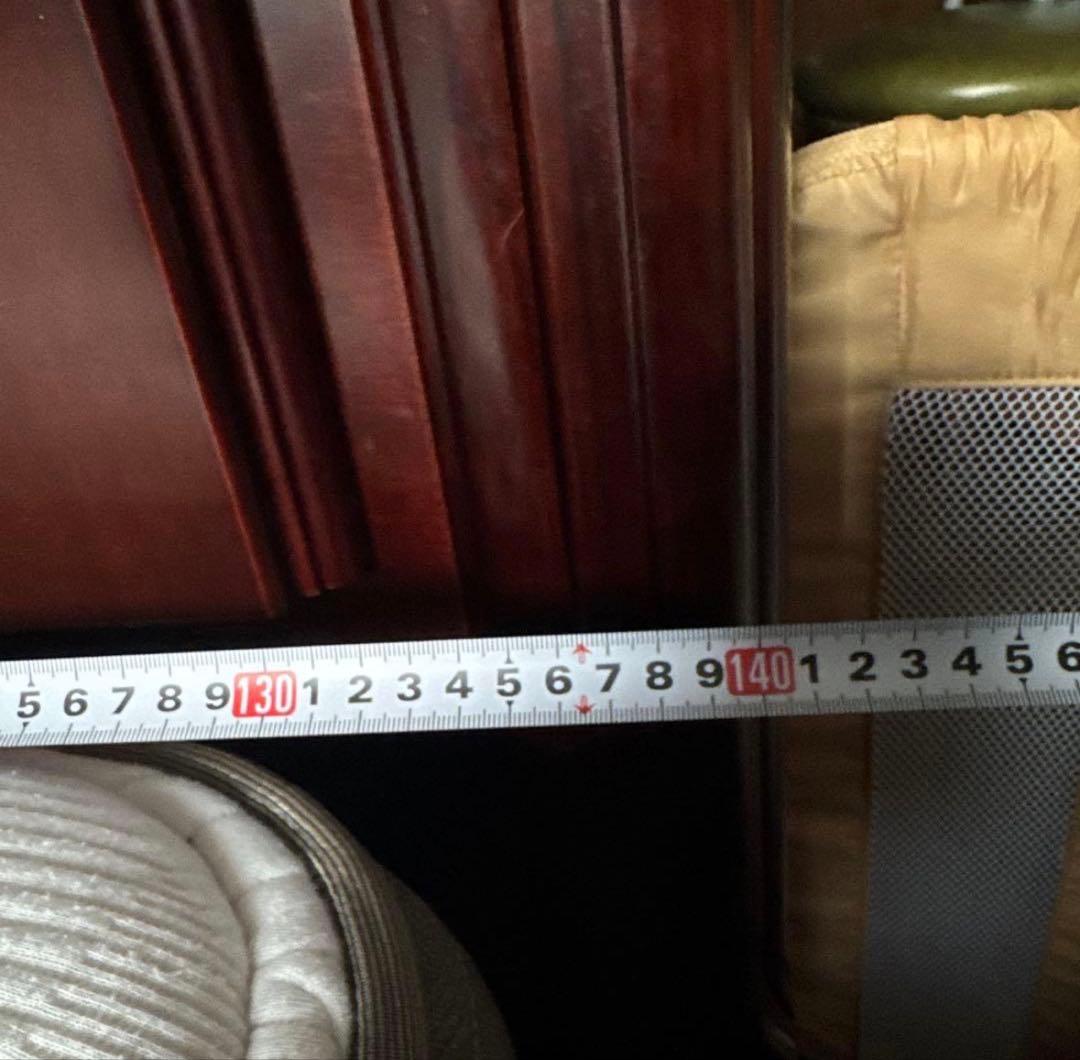 本日終了　引き取り限定　無垢材ベッドフレーム Kingsdown マットレス