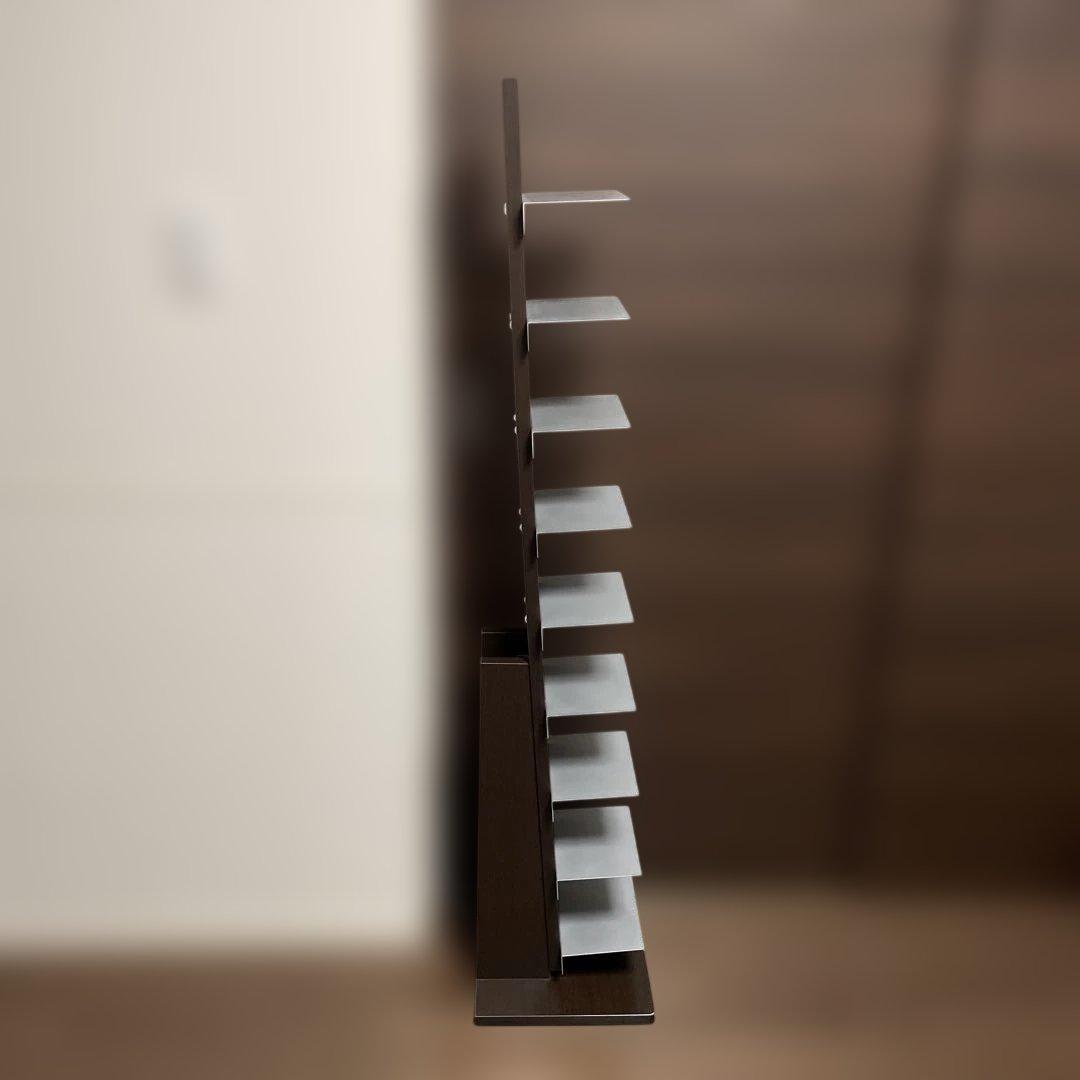 オークス ブックタワー ハイタイプ L51DA ダーク