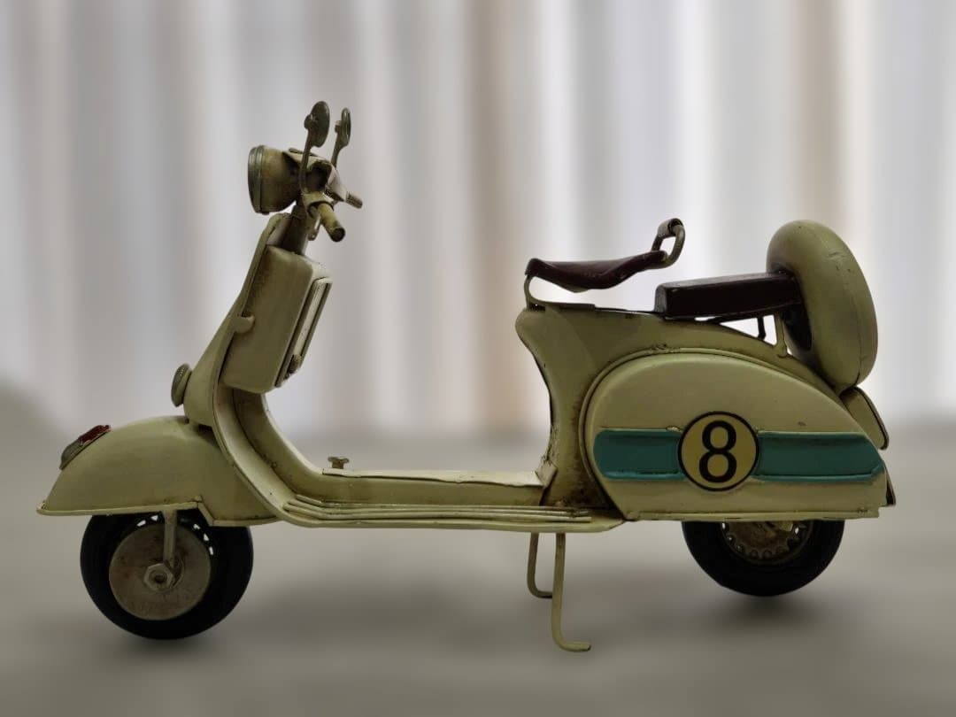 ブリキ　スクーター ヴィンテージ風オブジェ