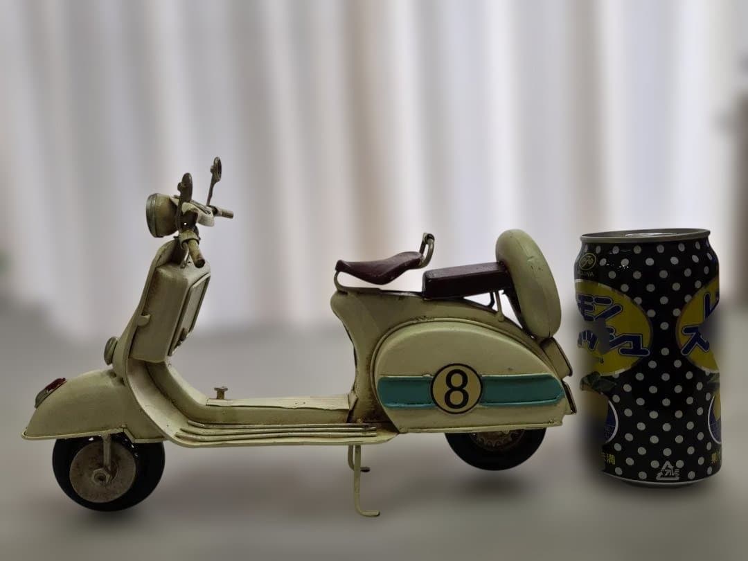 ブリキ　スクーター ヴィンテージ風オブジェ
