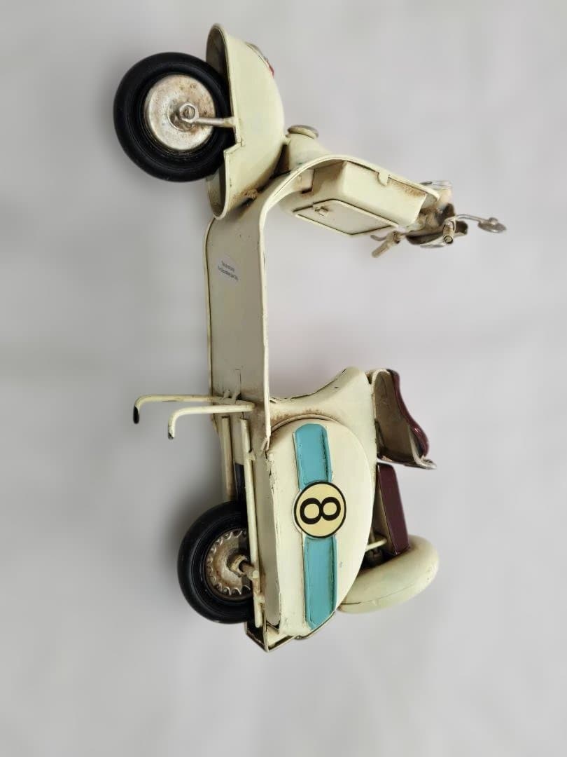 ブリキ　スクーター ヴィンテージ風オブジェ
