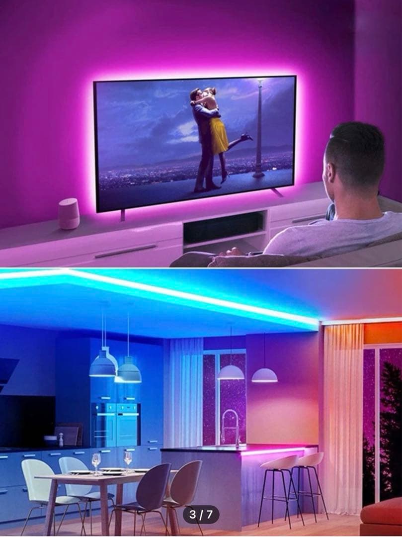 LEDテープ 24キー多彩多色 3m×4