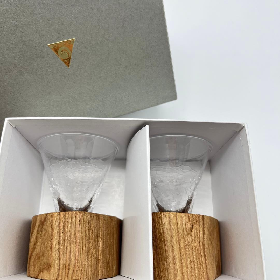 旭川クラフト JUNCOBO 淳工房 木Glass 木グラス ヒビ 国産クラフト